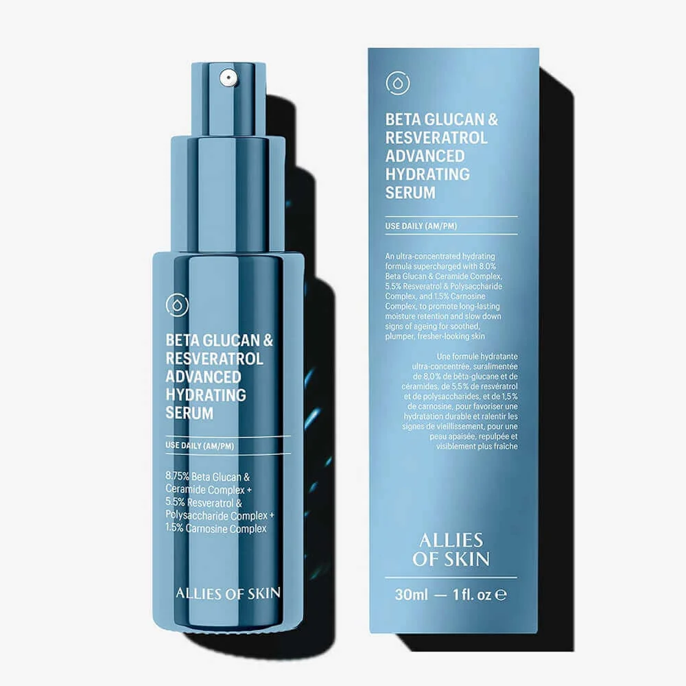 Allies of Skin Beta Glucan & Resveratrol Advanced Hydrating Serum